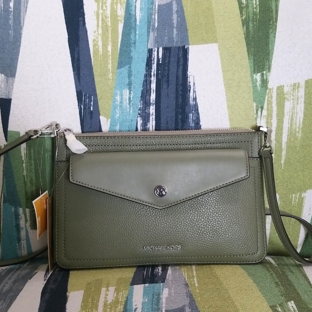 Michael Kors Maisie In Army Green Multi